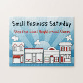 スモールビジネスの土曜日 ジグソーパズル (横)