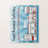 スモールビジネスの土曜日 ジグソーパズル (縦)