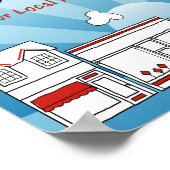 スモールビジネスの土曜日 ポスター (角)