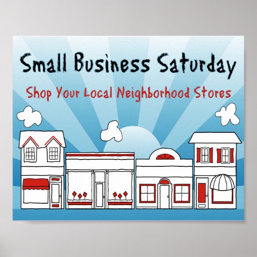 スモールビジネスの土曜日 ポスター (正面)