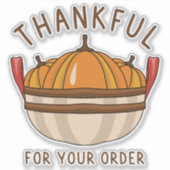 スモールビジネスの秋 シール (正面)