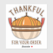 スモールビジネスの秋 シール (シート)