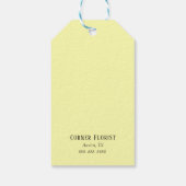 スモールビジネスをサポートしてくれてありがとう ギフトタグ (裏面)