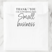 スモールビジネスをサポートしてくれてありがとう スクエアシール (バッグ)