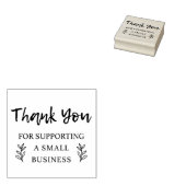 スモールビジネスをサポートしてくれてありがとう ラバースタンプ (押印)