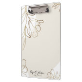 スモールビジネスブランディングライフコーチパーソナライズされた クリップボード (左)