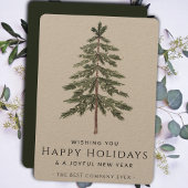 スモールビジネスプロフェッショナルカスタムクラフトクリスマス シーズンカード