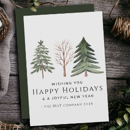 スモールビジネスプロフェッショナルパーソナライズされたクリスマス シーズンカード