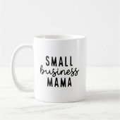 スモールビジネスママ – 起業家ママ コーヒーマグカップ (左)