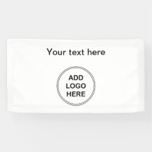 スモールビジネスロゴバナーカスタムテンプレート