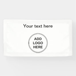 スモールビジネスロゴバナーカスタムテンプレート 横断幕