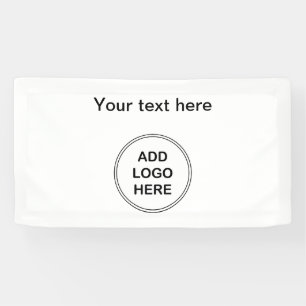 スモールビジネスロゴバナーカスタムテンプレート 横断幕