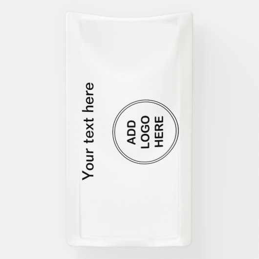 スモールビジネスロゴバナーカスタムテンプレート 横断幕 (縦)