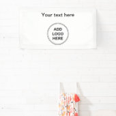 スモールビジネスロゴバナーカスタムテンプレート 横断幕 (インサイチュ)