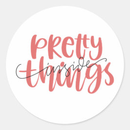 スモールビジネス向けかわいらしの出荷物 ラウンドシール