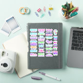 スモールビジネス向けの明るいステッカー シール (iPadカバー)