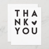 スモールビジネス向けサンキューカードパッケージの挿入 (正面/裏面)