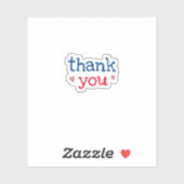 スモールビジネス向けステッカーをありがとう シール (シート)