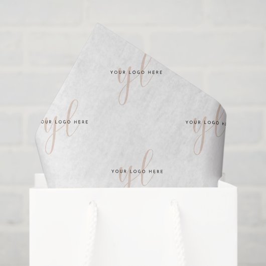 スモールビジネス向けパッケージカスタムロゴ 薄葉紙 (ギフトバッグ)