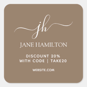 スモールビジネス向けパッケージ割引コード スクエアシール