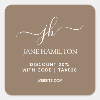 スモールビジネス向けパッケージ割引コード スクエアシール