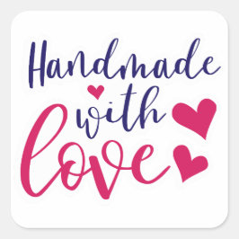 スモールビジネス引用文ステッカー スクエアシール