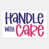 スモールビジネス引用文ステッカー 長方形シール (正面)