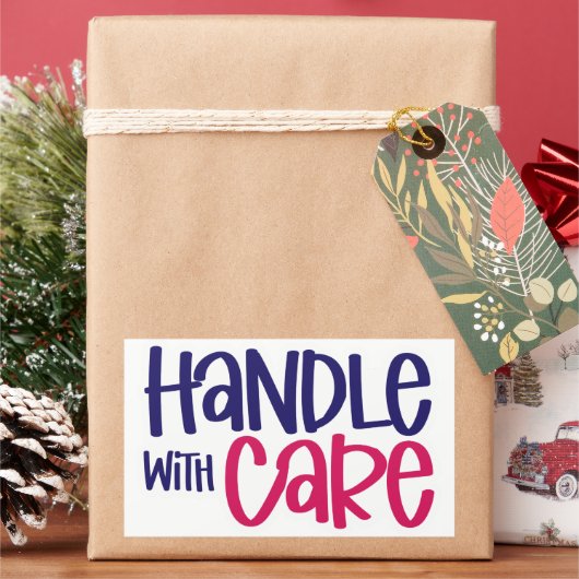 スモールビジネス引用文ステッカー 長方形シール (クリスマス)