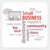 スモールビジネス スクエアシール (正面)