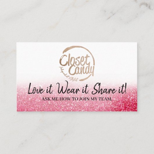 スモールビジネス,ブティック,ショッピングスモール, 名刺 (裏面)