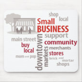 スモールビジネス マウスパッド (正面)