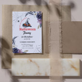 スモールビジネス ミニマリスト ハロウィン オフィスパーティ 招待状