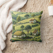 スモールビレッジ転がズヒルズ クッション (ブランケット)