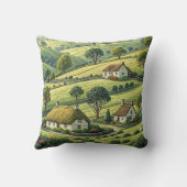 スモールビレッジ転がズヒルズ クッション (裏面)