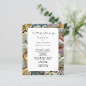 スモールビーチ結婚式シーシェル結婚式 プログラム (スタンド正面)