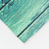 スモールフリースブランケットカスタムドリフトウッドビーチ フリースブランケット (角)