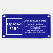 スモールブルーバナーのビジネスブランド 横断幕 (横)