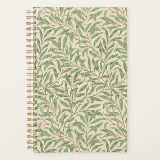 スモールプランナーはアンティークインスパイアグリー離れドの プランナー手帳 (正面)
