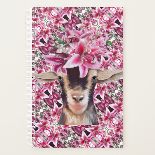 スモールプランナーリリーザヤギ プランナー手帳 (正面)