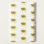 スモールプランナー（昆虫）オオカバマダラ、モナーク&ひまわり プランナー手帳 (裏面)