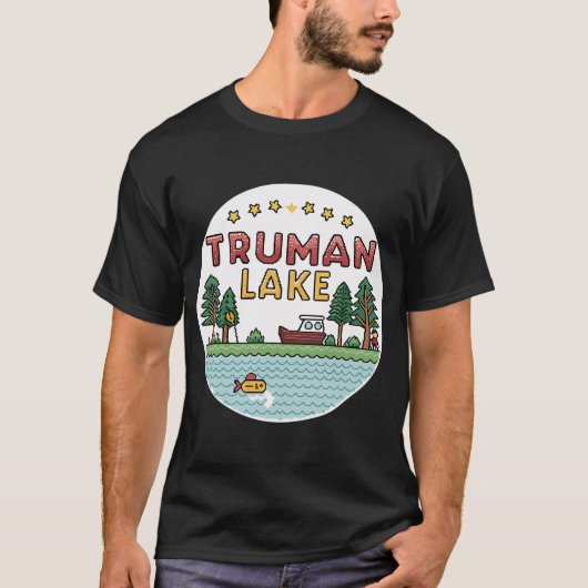 スモールマウスバス Tシャツ (正面)