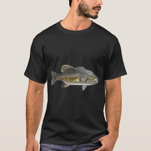 スモールマウスバス Tシャツ (正面)