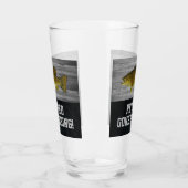 スモールマウスベース魚釣り退職した退職パーティー タンブラーグラス (左)