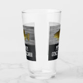 スモールマウスベース魚釣り退職した退職パーティー タンブラーグラス (右)