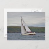 スモールヨットセーリング懸命 ポストカード (正面/裏面)