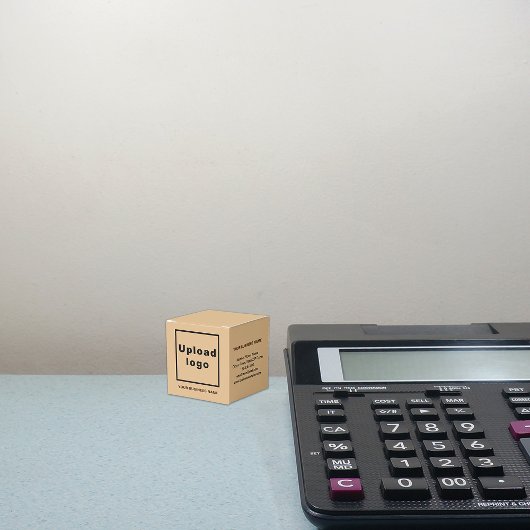 スモールライトブラウンカラーボックスにビジネスブランド フェイバーボックス