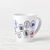 スモールラテマグサンジェームズウェイ カフェラテマグ (右アングル)