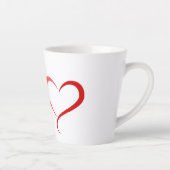 スモールラテマグ新しい2023到着 カフェラテマグ (右)