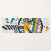 スモールワールドIV、抽象芸術、ワッシリー・カンディンスキー ヨガマット (正面(横))