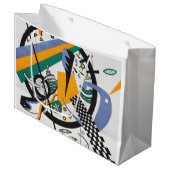 スモールワールドIV、抽象芸術、ワッシリー・カンディンスキー ラージペーパーバッグ (正面アングル)